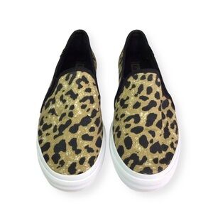 Keds Leopard Print Slip On Sneaker Size 7.5